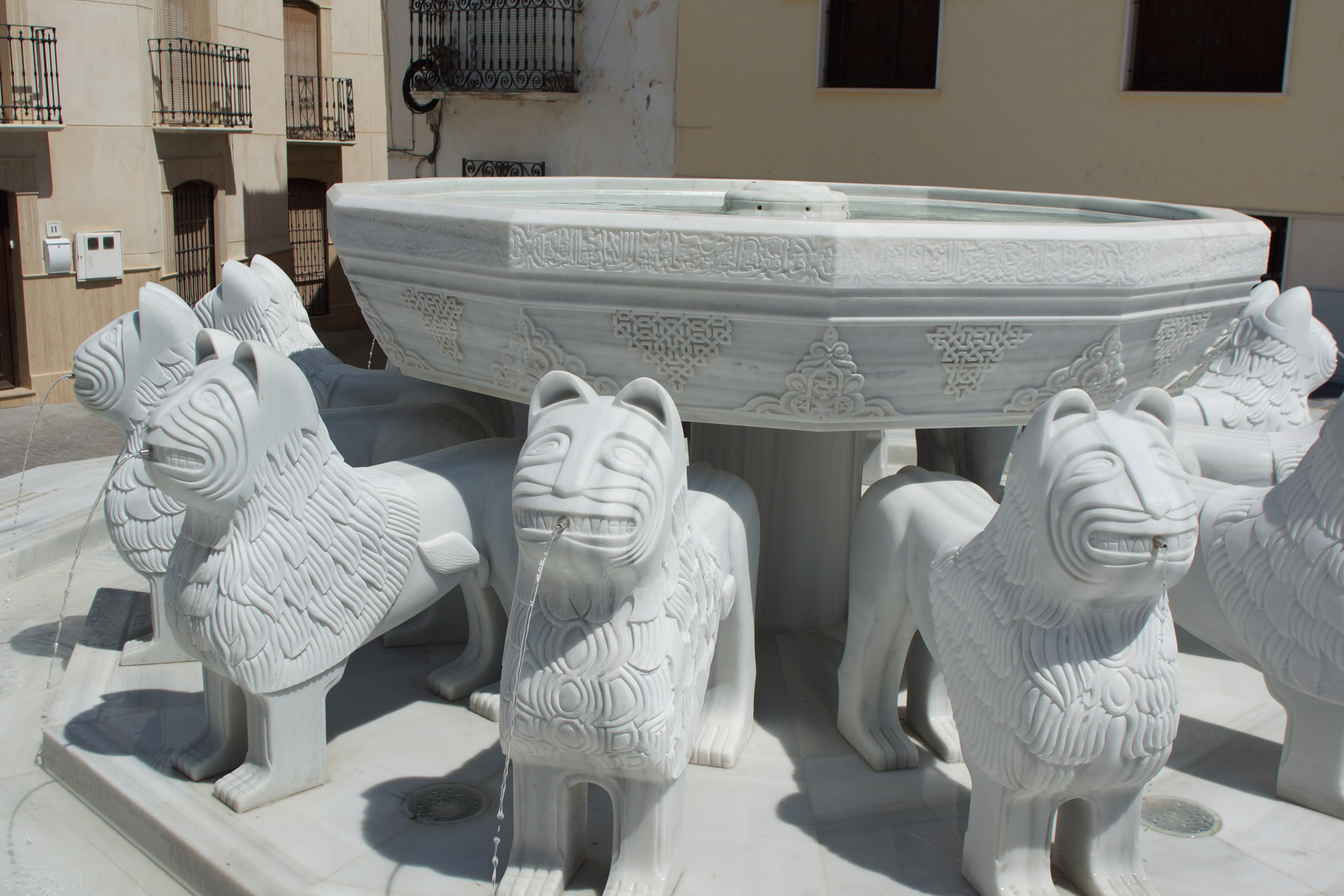 THE FOUNTAIN OF THE LIONS IN MACAEL 