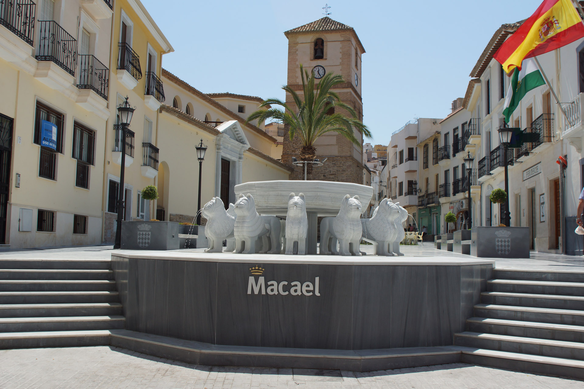 THE FOUNTAIN OF THE LIONS IN MACAEL 